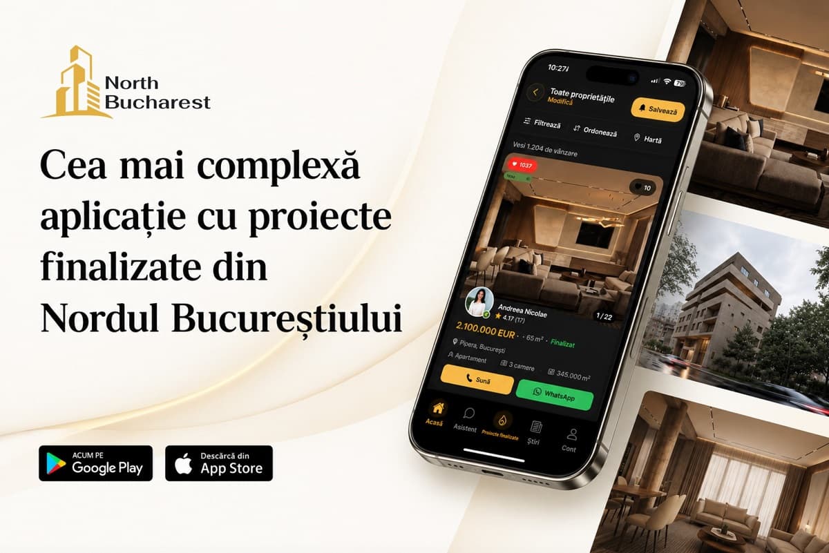 Aplicația NorthBucharest simplifică accesul investitorilor moldoveni la proprietăți din București